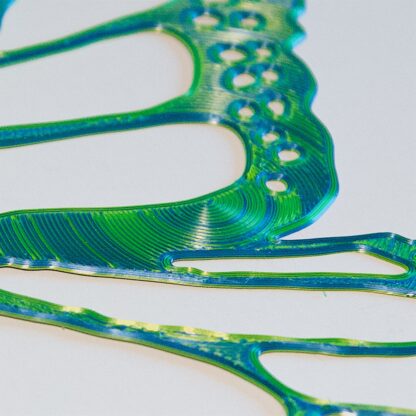 Classic Butterfly Wings - Iridescent Blue-Green - Image 2